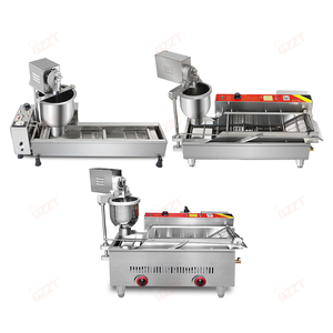 Công Nghiệp 304 Thép Không Gỉ Donut Máy Làm Máy Máy Để Làm Donut Donut Nồi Chiên Với 3 Miễn Phí Khuôn Chiên Băng Tải Vành Đai - Product Image 5