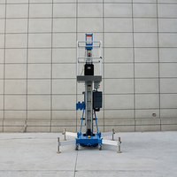 Plateforme élévatrice hydraulique verticale d'intérieur pour la décoration de bâtiments, l'entreposage et l'entretien des équipements