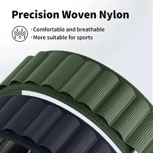 Correa Deportiva de Nailon Alpino con Hebilla de Gancho en D Metálica Ajustable para Xiaomi Watch 5, Correa de Reloj de 22 mm - Product Image 5