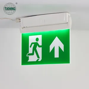 Oplaadbare Noodverlichting Voor Home Led Brand Led Uitgang Bord Licht Noodbord Licht