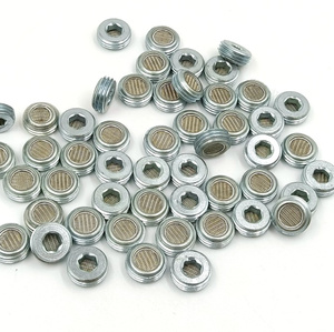 Customized Stainless Steel <strong>Wire</strong> Cloth Threaded Hydraulic Valve Block <strong>Filter</strong> Screen Welded <strong>Mesh</strong> G1/4 Threaded Joint for Impurity - Product Image 1