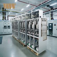 Interruptor de Distribución de Energía Industrial Modular con Aislamiento de Gas SF6 de 12kV y 630A, con Carcasa Metálica, IP67, RMU