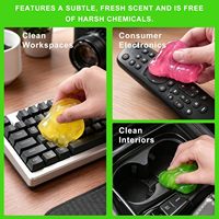 Échantillon GRATUIT – Gel Nettoyant Universel Réutilisable 160g Sans Traces, Anti-Moisissure, Étiquette Personnalisée, Super Propre pour Clavier, Voiture et Maison