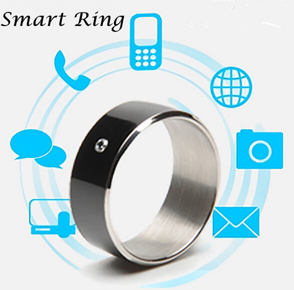 Custom 125Khz RFID Ring Stainless Steel Ceramic HF NFC Smart Ring for Easily Payment Social Media Sharing