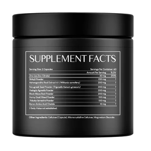 Fournisseur en gros de marque privée Shilajit 120 capsules de supplément de Lions Mane Ashwagandha Capsules de Shilajit aux champignons pour l'immunité - Product Image 2