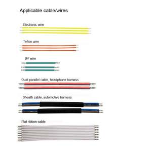 Machine d'étamage à couper les câbles plats pour fil électrique - Product Image 3