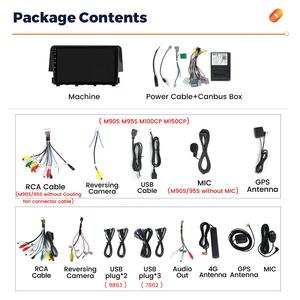 Sistema de Estéreo para Auto MEKEDE MS con Pantalla IPS y Android 12 para Honda <span class=keywords><strong>Civic</strong></span> 2015-2020 8 Núcleos 4G WIFI Ventilador de Refrigeración Navegación FM AM BT - Product Image 6