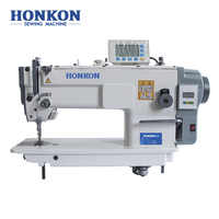 Machine à coudre HK-1630D Zigzag à grande vitesse à entraînement direct informatisée