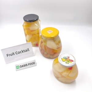 Hot Sale Tropical Healthy Pineapple Peach Grapefruit <strong>Cherry</strong> <strong>Syrup</strong> Preserved 100% Fresh Canned Fruit Cocktail - Product Image 6