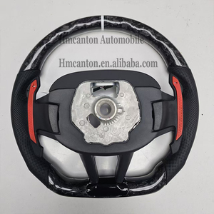 Volante Deportivo de Fibra de Carbono Forjado y Cuero Perforado para BMW Serie G, M3 G20 G30 G80 M4 G82 M5 CS - Product Image 2