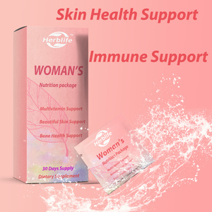 Vitaminas Diarias para Mujer OEM/ODM, Paquete Nutricional - 30 Porciones, Apoyo para la Salud de la Piel - Product Image 3