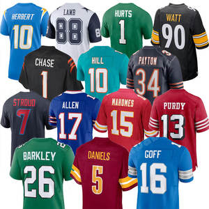 2024 2025 stagione all'ingrosso a buon mercato uomini ricamati Usa maglia da Football americano - Product Image 1