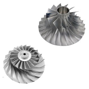 Kompresor Gas turbin, <span class=keywords><strong>Titanium</strong></span> Turbo tahap pertama helikopter pengecoran vakum - Product Image 1