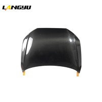 LANGyu 2013-2018 Accessoires automobiles Systèmes de carrosserie Q3 8U Style Capot moteur en fibre de carbone pour Audi Q3 Cache de capot avant