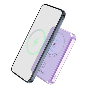 Banco de Energía Inalámbrico SOMOSTEL con Carga Magnética SMS-DW07, Puertos Duales, Gran Capacidad, 10000 mAh, Carga Rápida - Product Image 2