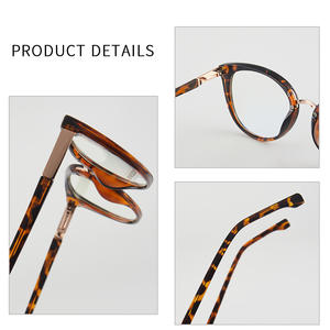 Montura de Gafas Cat Eye Plano Tr87003 con Protección Anti Luz Azul, Montura Completa para Mujer - Product Image 1