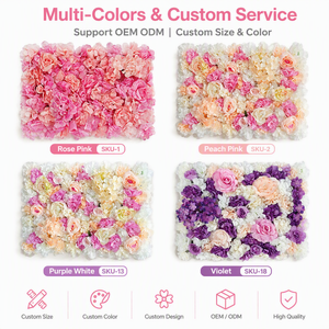 Panneau <span class=keywords><strong>de</strong></span> <span class=keywords><strong>fleurs</strong></span> artificielles mixtes (roses, pivoines, hortensias) pour toile <span class=keywords><strong>de</strong></span> <span class=keywords><strong>fond</strong></span> <span class=keywords><strong>de</strong></span> mariage, studio <span class=keywords><strong>de</strong></span> diffusion en direct, vitrine <span class=keywords><strong>de</strong></span> magasin, <span class=keywords><strong>fond</strong></span> mural <span class=keywords><strong>de</strong></span> fête - Product Image 2