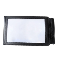 Loupe de signet en plastique PVC A4 pour la lecture des personnes âgées