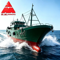 Nouveau Chalutier Commercial en Acier pour la Pêche au Thon et la Pêche à la Nasse à la Dérive avec GPS et AIS, Longueur 30m, à Vendre