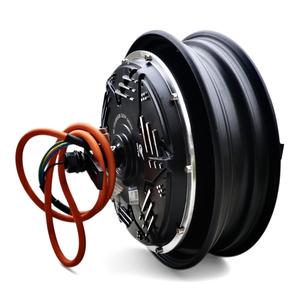 Moteur DKYS 48V 60V 72V 10 pouces 35H 1500W pour trottinette électrique avec <span class=keywords><strong>frein</strong></span> à <span class=keywords><strong>tambour</strong></span> – Nouveau type de moteur - Product Image 3