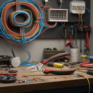 Pince coupante de précision à bec long 150 mm pour travaux électriques - Product Image 3