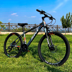 Bicicleta de Montaña de Aluminio de 26 Pulgadas con Velocidad Variable, Frenos de Disco Dobles, Horquilla de Resorte de Aceite, Capacidad de Carga de 150 kg, Cuadro Rígido BIC-011 Aluminio A - Product Image 2