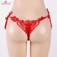 Prix de gros ODM, faible MOQ, lingerie féminine grande taille en dentelle florale ajourée, culottes sexy, strings et G-strings