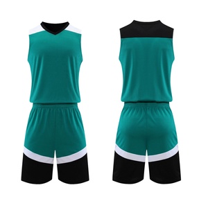 Jersey basket cepat kering bersirkulasi baru desain uniseks seragam latihan basket dewasa Teknik sublimasi - Product Image 4