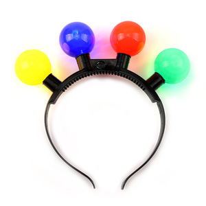 Serre-tête lumineux en gros avec ampoules LED colorées, 3 modes clignotants, cadeau de fête de Noël pour enfants - Product Image 5