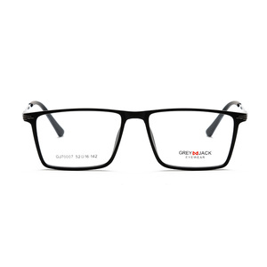 Lunettes de vue rectangulaires à monture complète de style coréen Grey Jack, unisexe, avec verres remplaçables, pour adulte, 70007 - Product Image 3