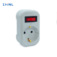 16A 250V prise 2 broches français allemand convertisseur universel voyage électrique mur Multi Rail prise prise adaptateur