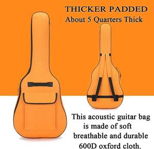 Muestra gratuita de alta calidad personalizada Road Musical Instrument Cases Bass Guitar Gig Bags - Product Image 4