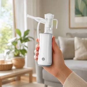 Nébuliseur Électrique à Compresseur DC Portable de Qualité Médicale, Rechargeable USB-C, Performance Stable, Vente en Gros, Certifié FCC, Direct Usine - Product Image 4