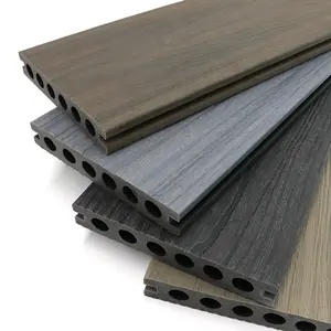 Prezzo a buon mercato Esterno WPC decking cava pavimenti ingegnerizzati impermeabile co estrusione vecchio 3D legno come bordo di plastica di legno composito