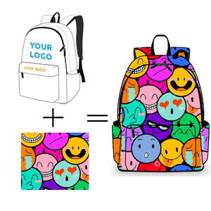 Zaino in pelle Unisex di grande capacità zaino da scuola moda Casual zaino da viaggio per studenti universitari personalizzato - Product Image 1