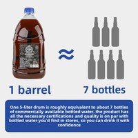 Whisky a Granel de 5L, 41% ABV, OEM y ODM Disponibles para Negocios de Bebidas Alcohólicas
