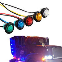 Feu de position latéral pour remorque KEVANLY HJ 24V, feu de jour bleu, clignotant de dégagement pour camions, kit de modernisation/amélioration, garantie 90 jours