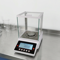 Balance de laboratoire numérique LCD 200g/300g/500g/1000g avec précision de 0,0001g