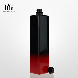 Botella de Vidrio Cuadrada de 500 ml, 750 ml y 700 ml con Tapa de Rosca y Tapón para Ginebra, <span class=keywords><strong>Vino</strong></span>, Ron, Vodka, Whisky y Tequila, Color de Pintura Personalizado - Product Image 4