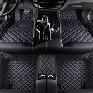 Alfombrillas de Coche de Piel Sintética PU de Primera Calidad, Suaves y Duraderas, Antideslizantes, Impermeables, para Todas las Estaciones, Alfombras Personalizadas para Automóviles - Product Image 6