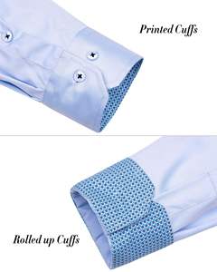 Chemise décontractée de bureau à manches longues pour hommes Chemise vierge personnalisée de haute qualité à manches longues et <span class=keywords><strong>col</strong></span> plié Vêtements pour hommes - Product Image 4