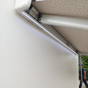 Auvent manuel 4.0*2.5m à cassette complète à montage latéral pour caravanes de voyage <span class=keywords><strong>camping</strong></span>-<span class=keywords><strong>car</strong></span> Rv et <span class=keywords><strong>camping</strong></span>-<span class=keywords><strong>car</strong></span> - Product Image 2