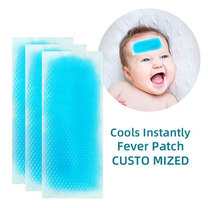 Parches de gel refrescante para la fiebre para niños/adultos, hojas de almohadillas frescas para el alivio de la fiebre de color cambiado - Product Image 4