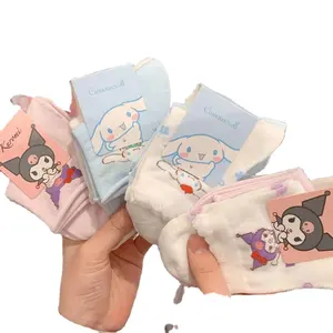 Kawaii Kuromi Sokken Mooie Meisjes Japanse En Koreaanse Zoete Mid-Tube Sokken Vrouwen Puur Katoen Anti-Geur Casual Sokken