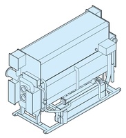 Système de refroidissement et de chauffage industriel HVAC à absorption LiBr à double effet, alimenté au gaz naturel, haute performance COP300RT1000kw