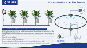 Kit de Conexión Rápida para Tubería de Riego por <span class=keywords><strong>Goteo</strong></span> - Product Image 3