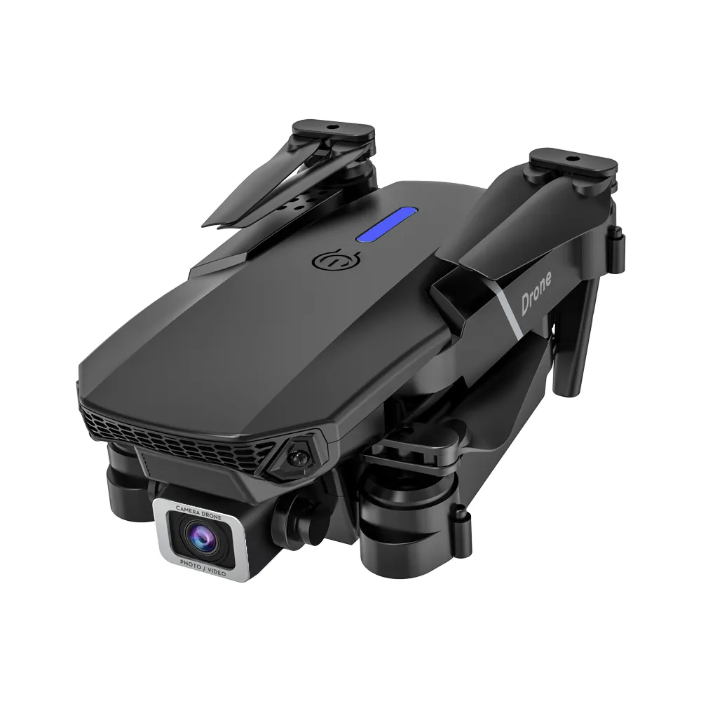 E88 4k HD Dual camera flight time 45 min Equipped with handbag and parts m10 dron ppk drone kit ek1200 jet dencre