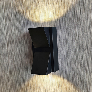 Applique murale LED carrée d'extérieur en verre trempé, étanche IP65, <span class=keywords><strong>luminaire</strong></span> moderne en aluminium pour jardin, patio, villa, hôtel, couloir - Product Image 3