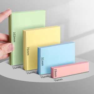 Notas adhesivas Pastel, blocs de notas autoadhesivas, 100 hojas, Blocs de notas adhesivas, blocs de notas postulados, papelería escolar, suministros de <span class=keywords><strong>oficina</strong></span> - Product Image 2
