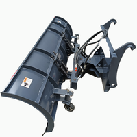 Personnalisé de haute qualité Skid Steer Loader Attachment snow loader blade tracteur neige pelle charrue niveleuse grattoir